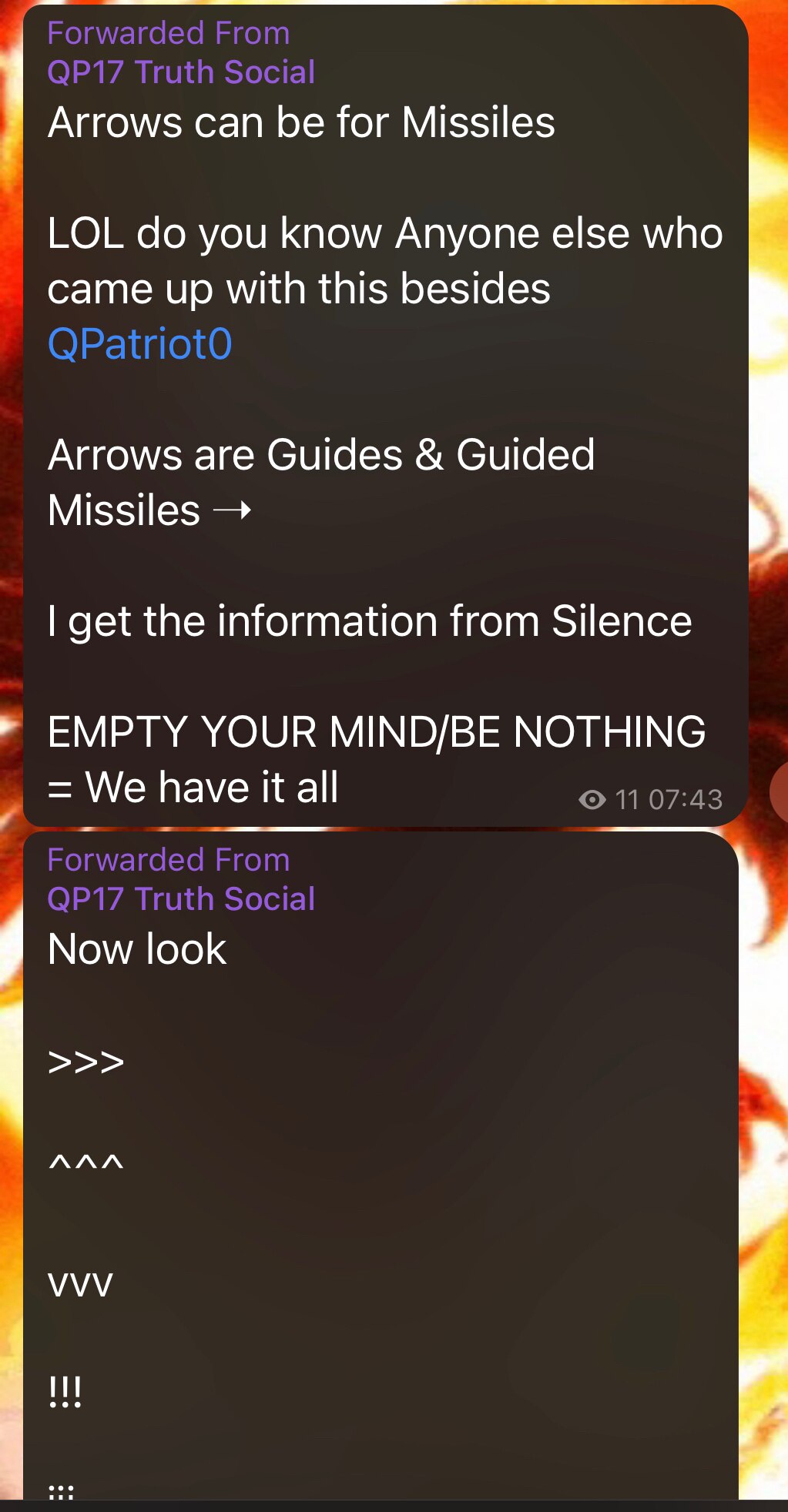 @gqpatriot71 Arrows can be for Missiles

LOL do you know Anyone else who came up with this besides QPatriot

Arro...