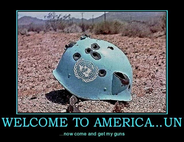 Get America out of the United Nations and get the United Nations out of America 