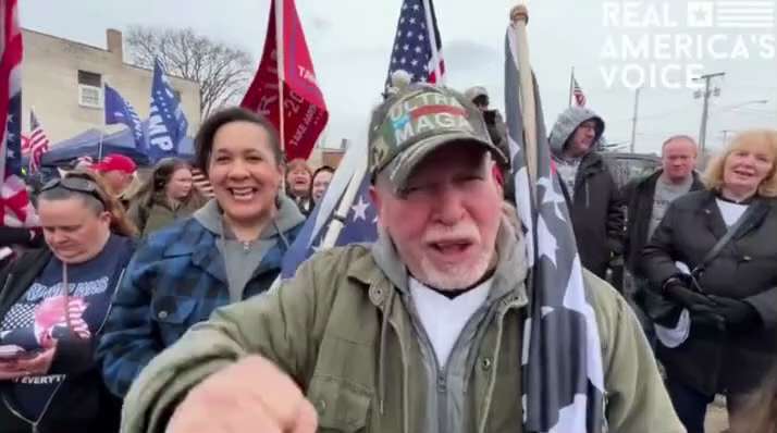 The message of East Palestine was clear "Too little to late" plus massive Let's go Branden and F* Jo...