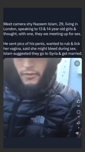 Hey UK, I think our leaders here in America also believe that pedophilia is cultural enrichment