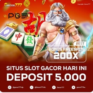 Gacor777 adalah salah satu situs slot deposit 5000 yang sangat populer di kalangan para pecinta slot gacor 777, dilengka...