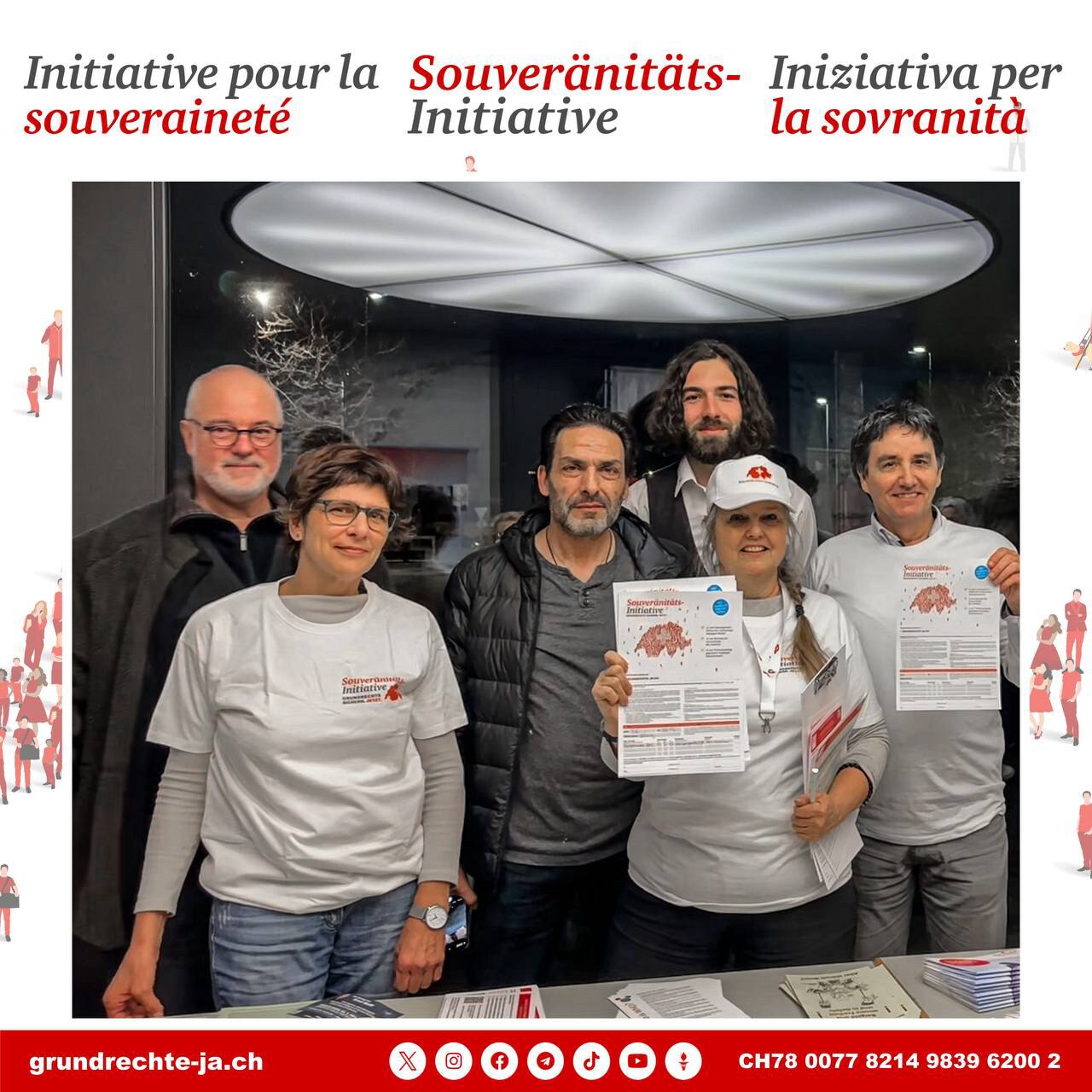 🇨🇭Mit Prof. Dr. Stefan Hockertz!

Jeden Tag wird für die #Souveränitätsinitiative gesammelt. Gemei...