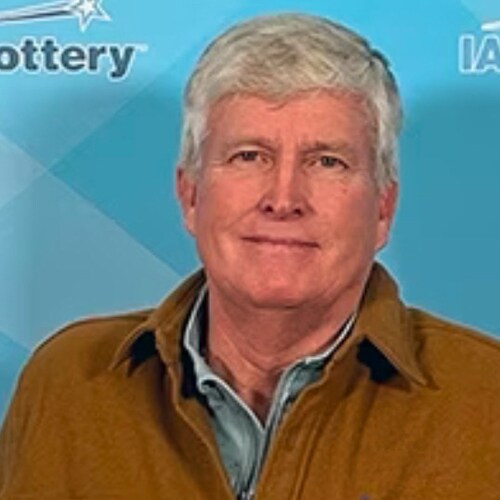 Danny Buckelew. the lowa Powerball jackpot lottery winner of the year I’m  helping children, families,individuals to con...