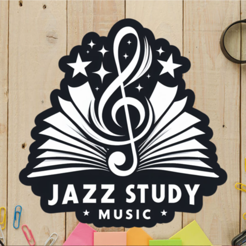 As I delve into my study session, I find solace in the enchanting melodies of jazz study music playing softly in the bac...