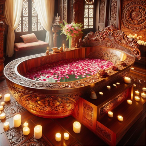 Sản phẩm không chỉ tạo điểm nhấn thẩm mỹ cho không gian phòng tắm mà còn đem lại lợi ích về sức khỏe và tinh thần.