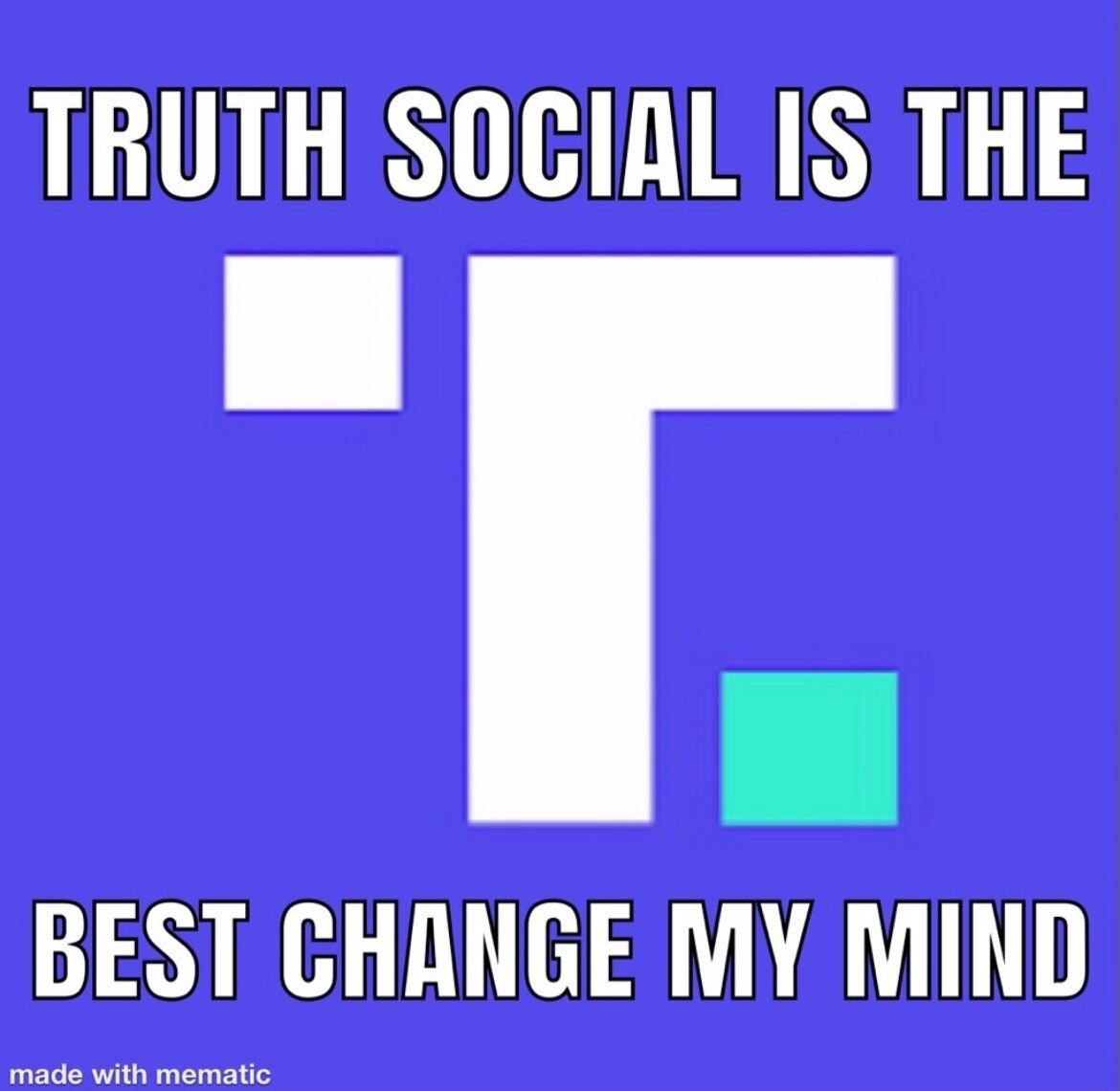 TRUTH SOCIAL IS THE BEST CHANGE MY MIND #truthsocial #trump2024 #trump2024 JOIN TRUTH SOCIAL 
