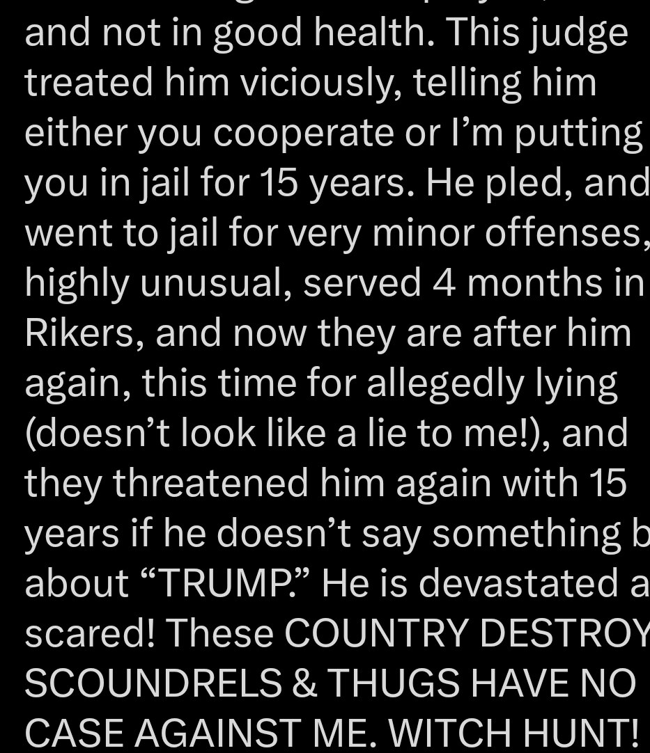 This post on Truth caused DA Bragg and the judge to impose a gag order on @realDonaldTrump. So, let'...