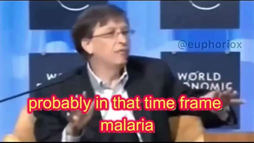 Bill Gates & Klaus Schwab Discuss Future World Goals That Will Reduce World Population 

