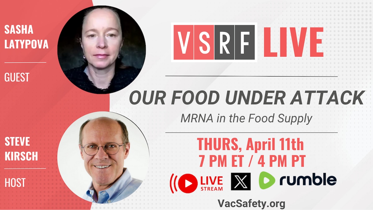 This Thursday on VSRF Live we speak with legendary whistleblower and pharma industry insider @sasha_...
