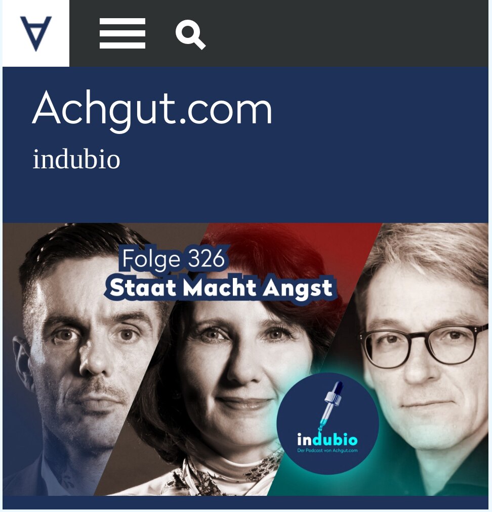 Indubio Folge 326 – Staat Macht Angst
Gerd Buurmann spricht mit den Juristen Annette Heinisch und Al...