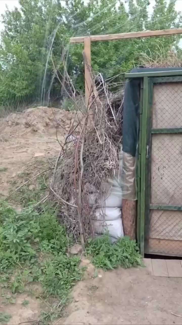 Русня начала накрывать свои позиции рыболовными сетями для защиты от украинских FPV-дронов

При этом...