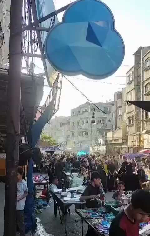 Market in Rafah, May 25, 2024.
Famine and genocide were in full swing
Alexey Zheleznov's channel/War...