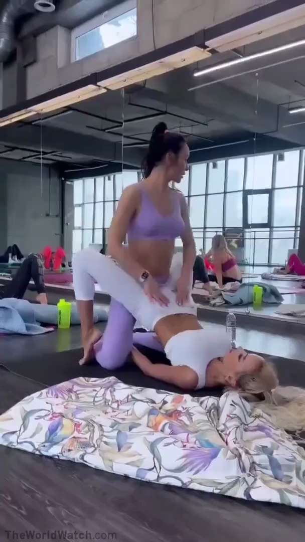 A real fitness class that teaches women sexual positions!

