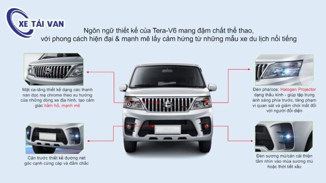 Tera V6 - Xe tải Van hoàn hảo cho mọi nhu cầu vận tải
Tera V6 sở hữu thiết kế hiện đại, nội thất san...