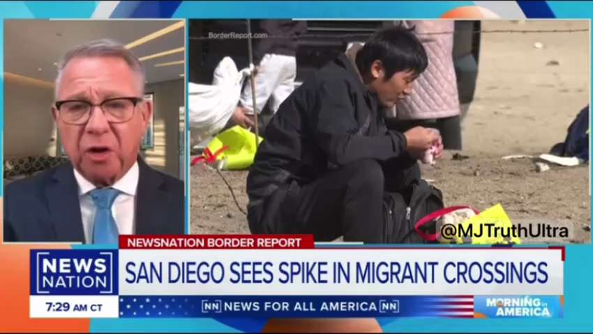 California - Mayor Bill Wells sounds alarm on Chinese Nationals coming Across the Border 

