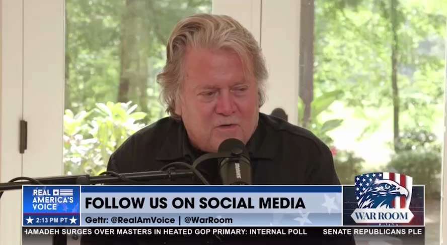 BANNON: Pres Trump visited Capitol Hill today. Some may not love him associating with figures like M...