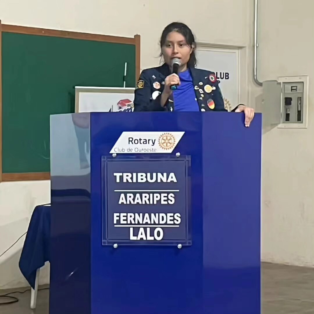 No dia 13 de junho na sede do Rotary Club de Ouroeste foi realizado uma reunião festiva de despedida...