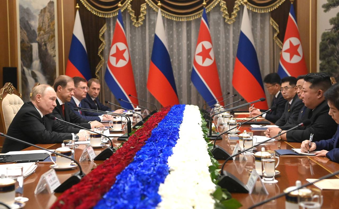 Russia is building a united front against the West.  The West's continuous escalation of the war with Russia in Ukraine has brought the situation closer to the "point of no return," as Putin said.  

Following Russian-Korean negotiations, Putin and Kim Jong-un signed the Treaty on Comprehensive Strategic Partnership between Russia and the DPRK: “The new document will replace the Treaty of Friendship and Mutual Assistance of 1961, the Treaty of Friendship and Good Neighborhood in Cooperation of 2000, the Moscow and Pyongyang Declarations  2000 and 2001.  The need for a new document is due to the deep evolution of the geopolitical situation in the world and the region, as well as the qualitative changes that have occurred in bilateral relations between the Russian...