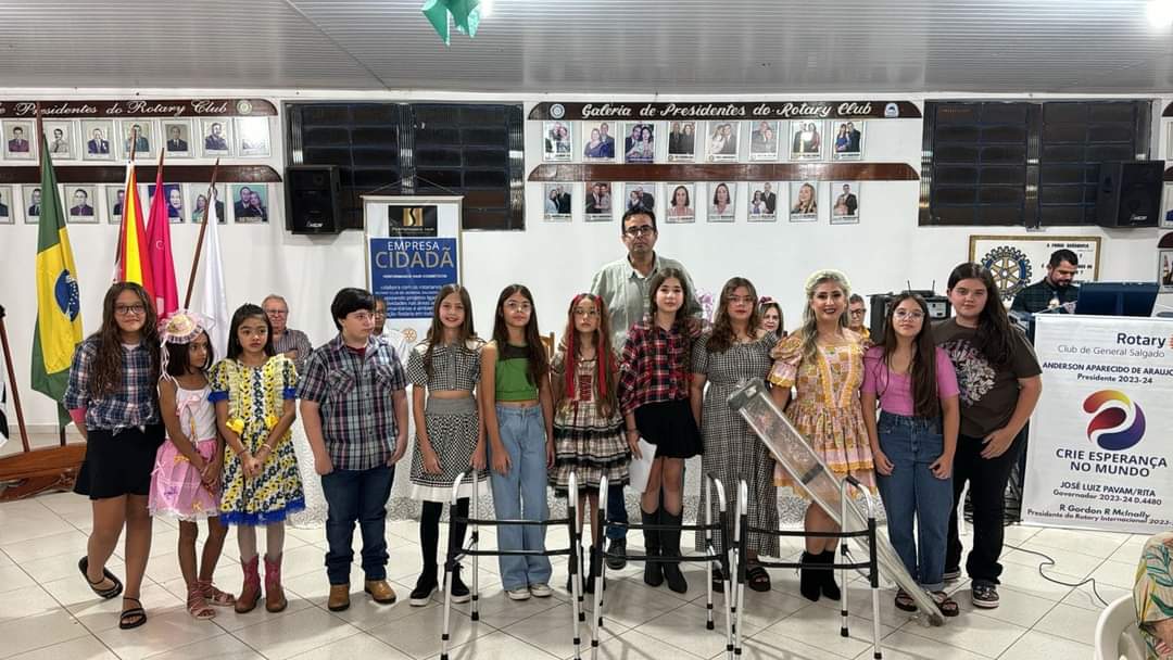 Texto do Rotary Kids de General Salgado:

O Rotary Kids termina a Gestão 2023/2024 com Chave de Ouro...