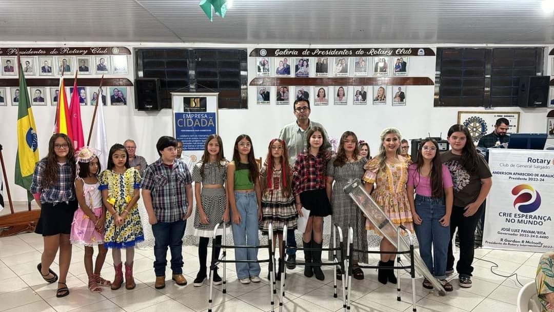 Texto do Rotary Kids de General Salgado:

O Rotary Kids termina a Gestão 2023/2024 com Chave de Ouro...