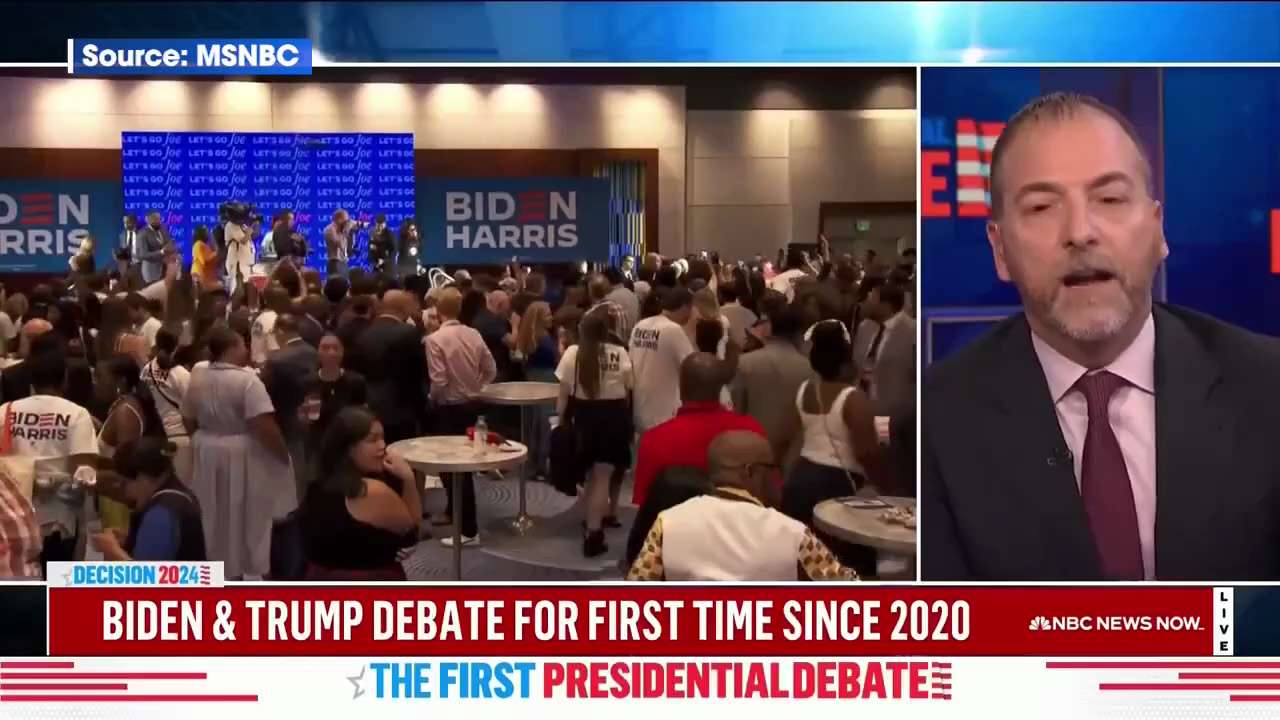 Chuck Todd: "Tom, I've been talking to a lot of leaders in the Democratic Party, electeds, coalition...