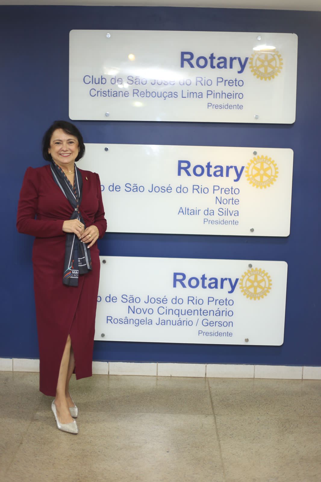 ROTARY DE SÃO JOSE DO RIO PRETO – POSSE DA PRES. CRISTIANE, CONSELHO DIRETOR E COMISSÕES.
DATA: 01/0...