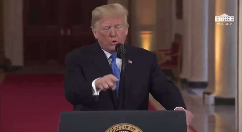 Here’s what a real “big boy” press conference looks like.