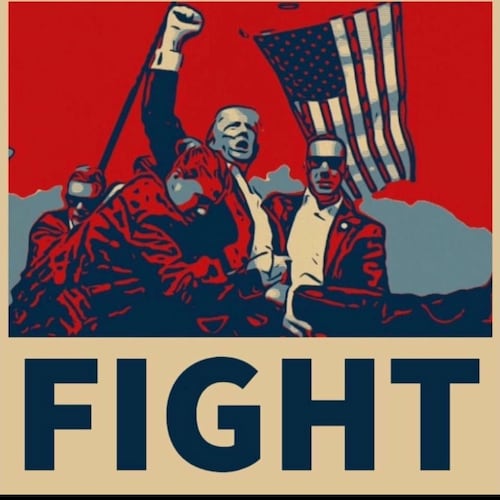 FIGHT FIGHT FIGHT 
in God we trust