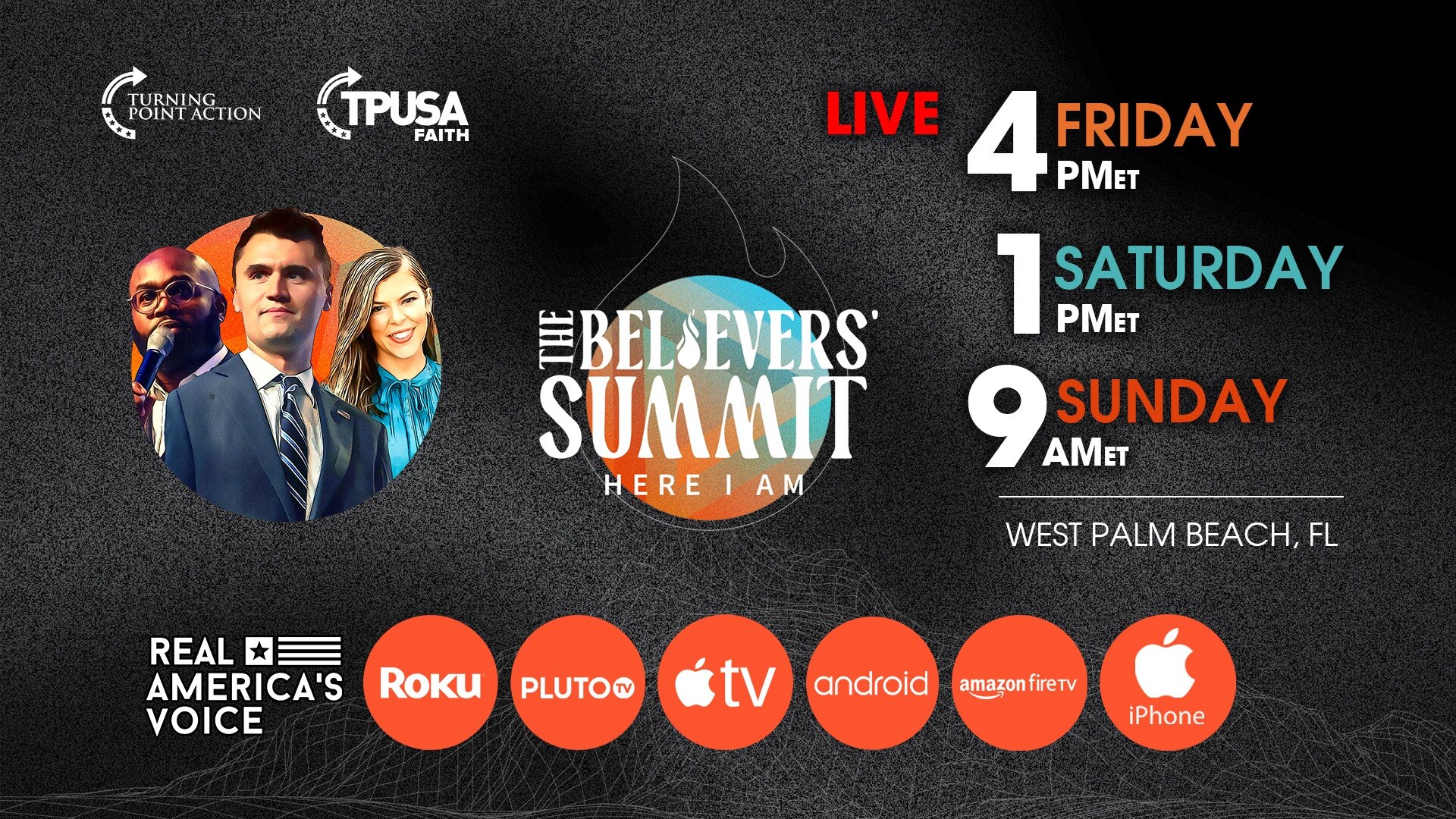 THE BELIEVERS SUMMIT - HERE I AM
We invite you to join for our live team coverage of "The Believers ...