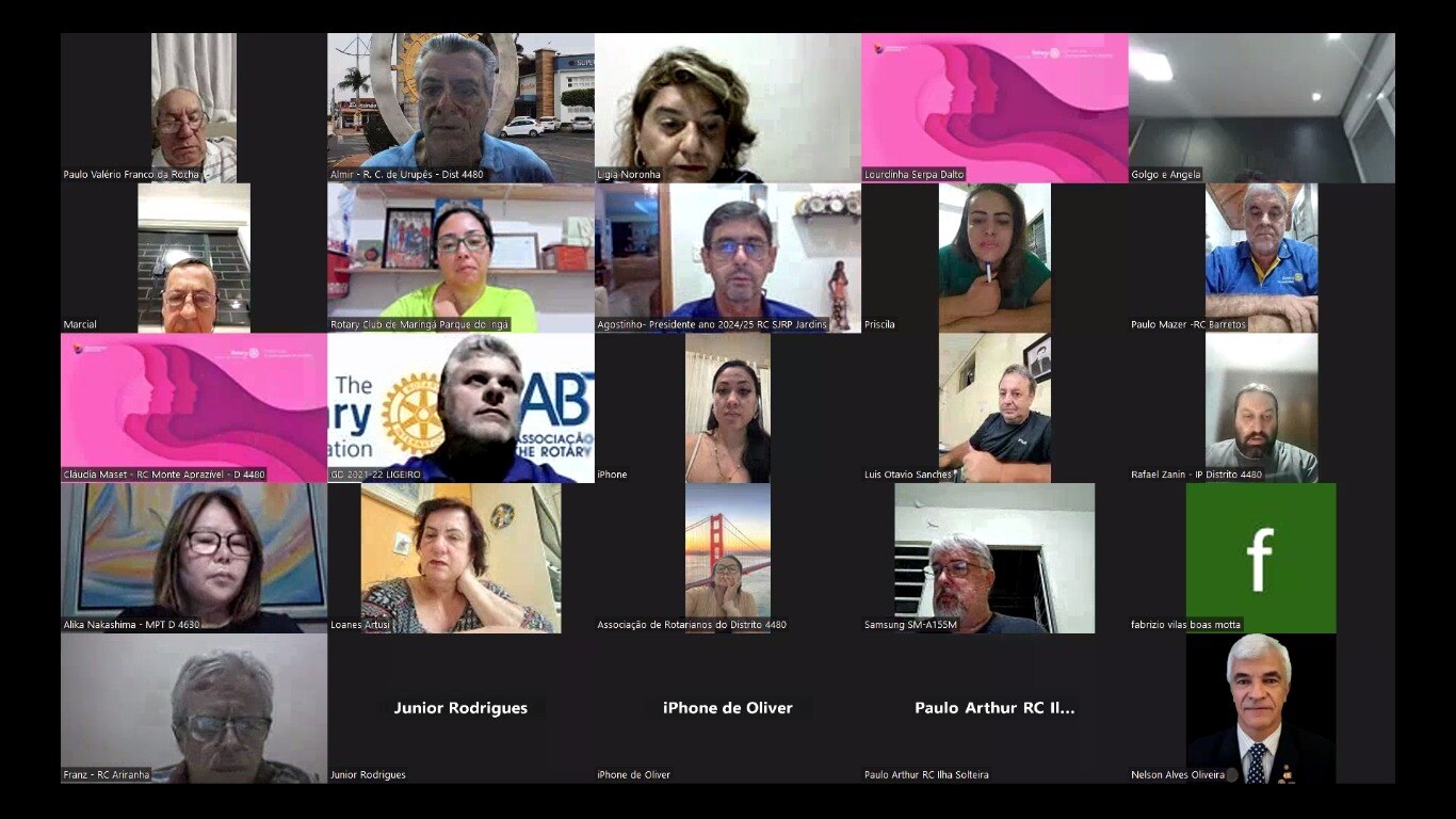 No dia 24 de julho, tivemos a 1ª Reunião de Instrução do Projeto Mobilidade para Todos no Distrito 4...