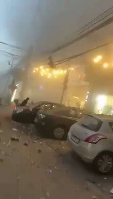 BREAKING: Israel says it has struck Beirut as explosion rocks Hezbollah stronghold in Lebanese capit...