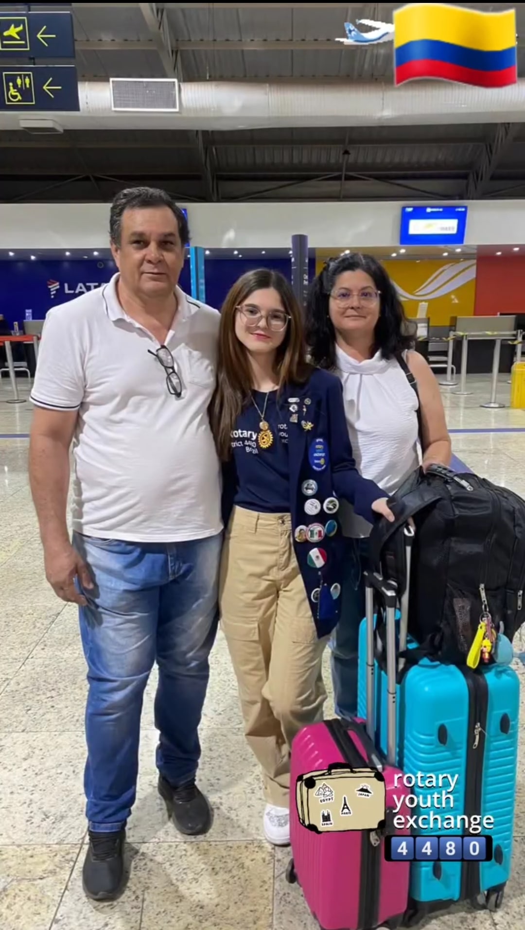 Texto do YEP4480:

Fechando nosso chegadas e partidas de hoje, temos o embarque da nossa querida Lar...