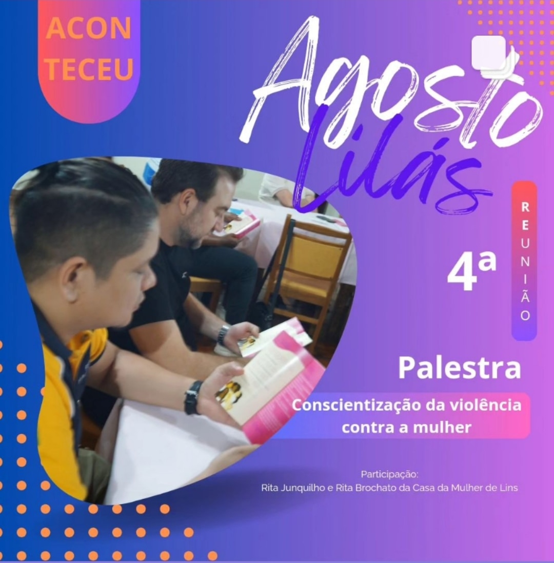 Texto de Flávia Pinheiro - Diretora de Imagem Pública do Rotary Club de Lins - Norte:

O que o Rotar...