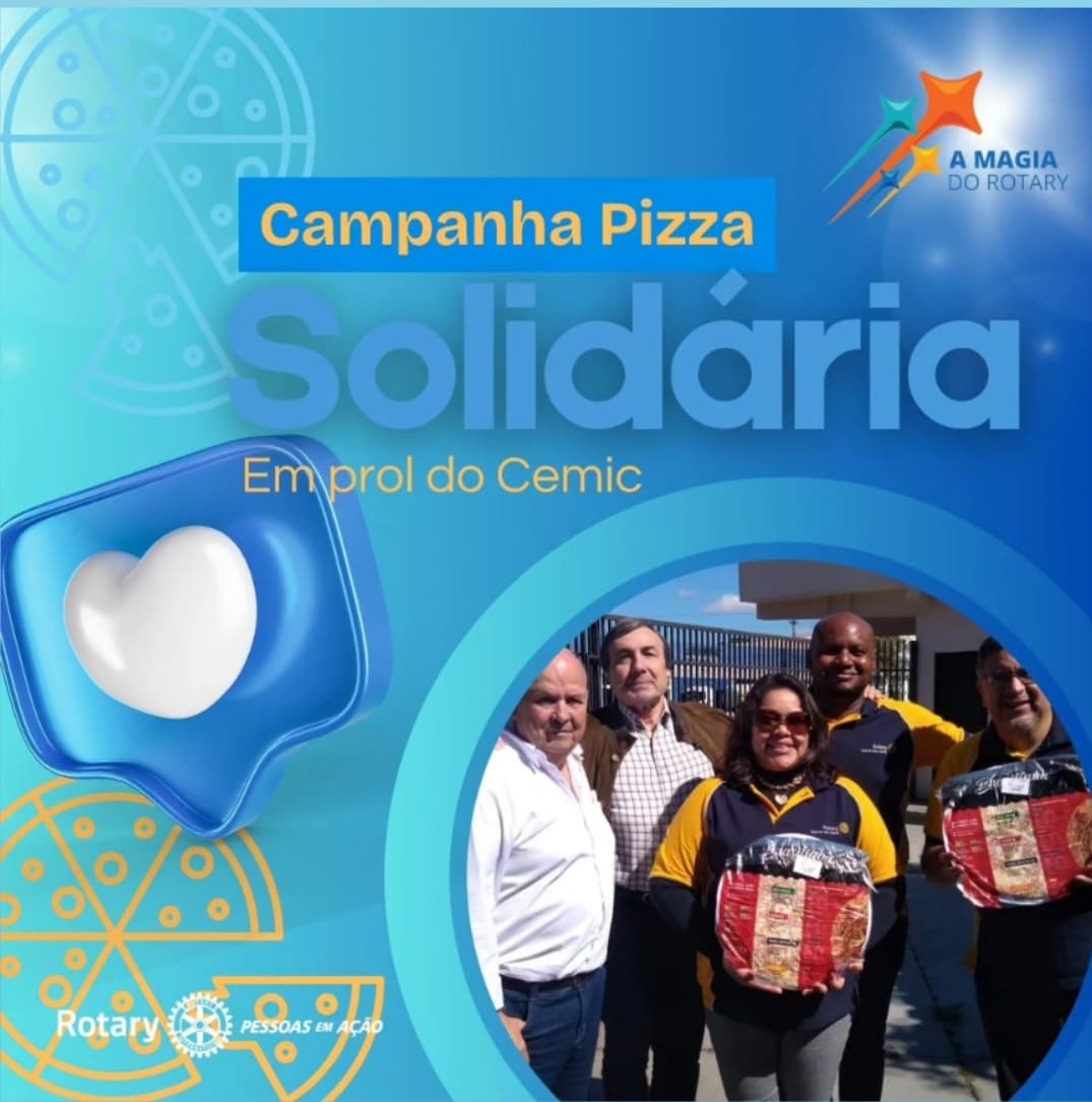 Texto Flávia Pinheiro do Rotary Club de Lins - Norte

Hoje foi o dia da entrega das pizzas da Campan...