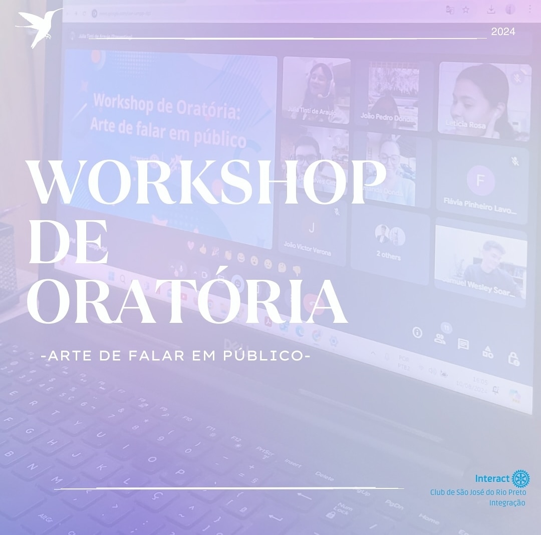 Texto do Interact Club de São José do Rio Preto - Integração:

A nossa 3 reunião ordinária da gestão...