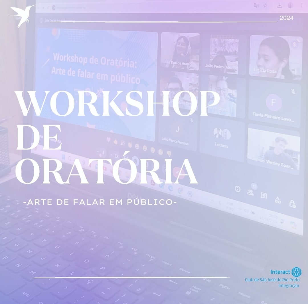 Texto do Interact Club de São José do Rio Preto - Integração:

A nossa 3 reunião ordinária da gestão...