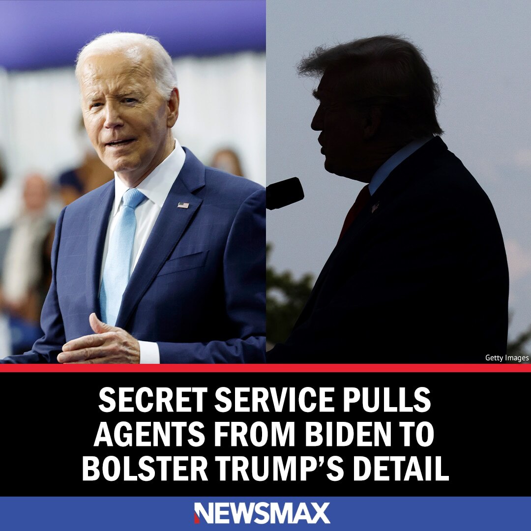 The Secret Service has shifted agents from President Biden's protective detail in an effort to boost Donald Trump's own USSS team. https://bit.ly/3X65TiX
