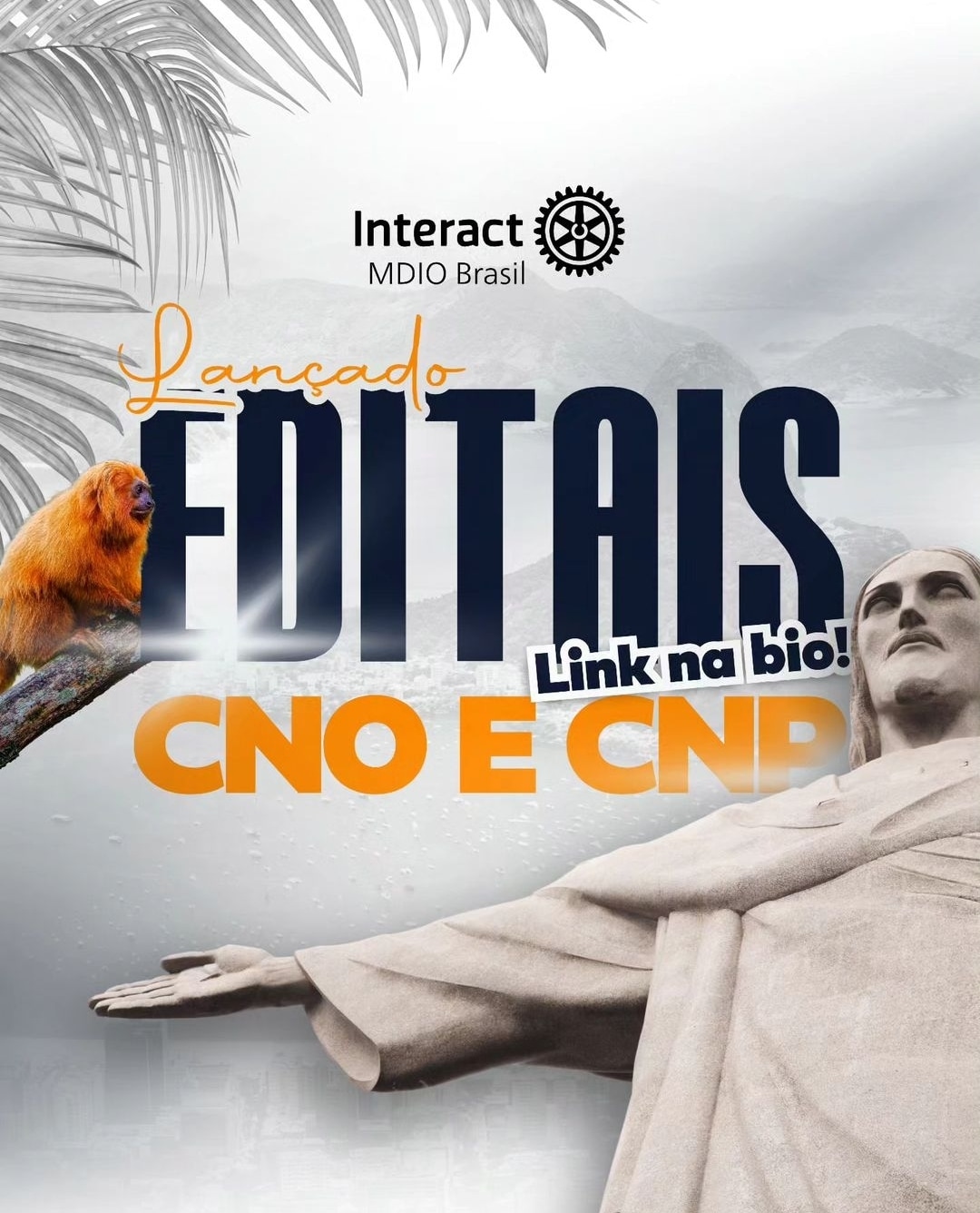 Texto do mdiointeractbr:

EDITAL PARA INSCRIÇÕES DO CNO E CNP!

Hey, você Interactiano e Distrito qu...
