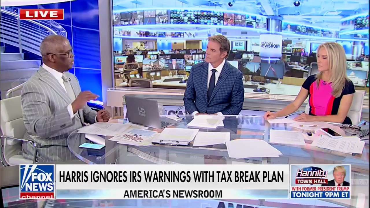 Charles Payne: Kamala has gone to WAR with small businesses.

"If she becomes president, I know she ...