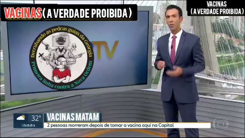 DESGRAÇADOS!!  👇
👉   "Agora que Bolsonaro não é mais o Presidente, a vacina mata...
☝🏼🙄🤔
E quem...