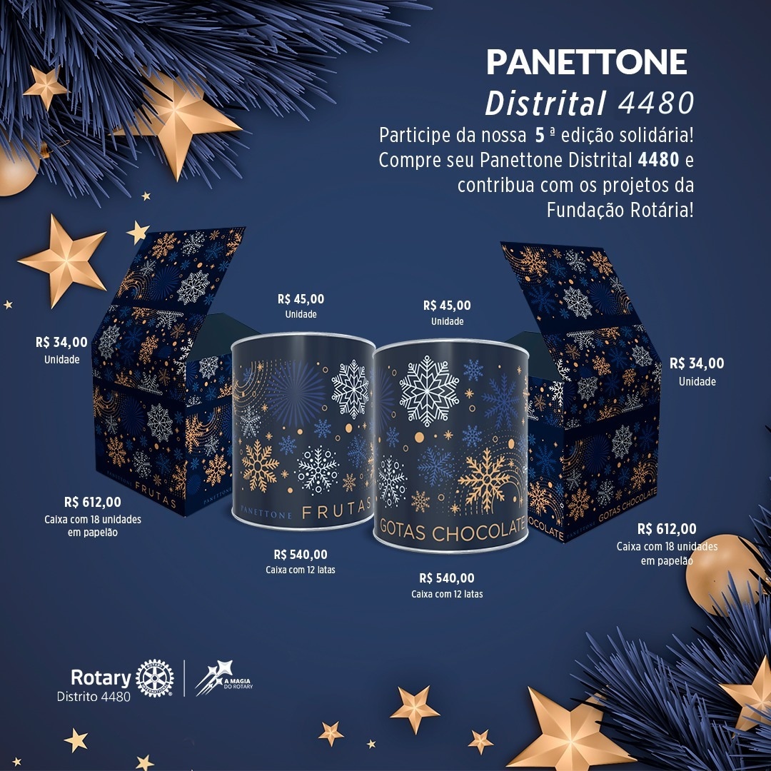 O Natal se aproxima, e com ele, os nossos tradicionais panetones!

Para este ano, firmamos acordo co...