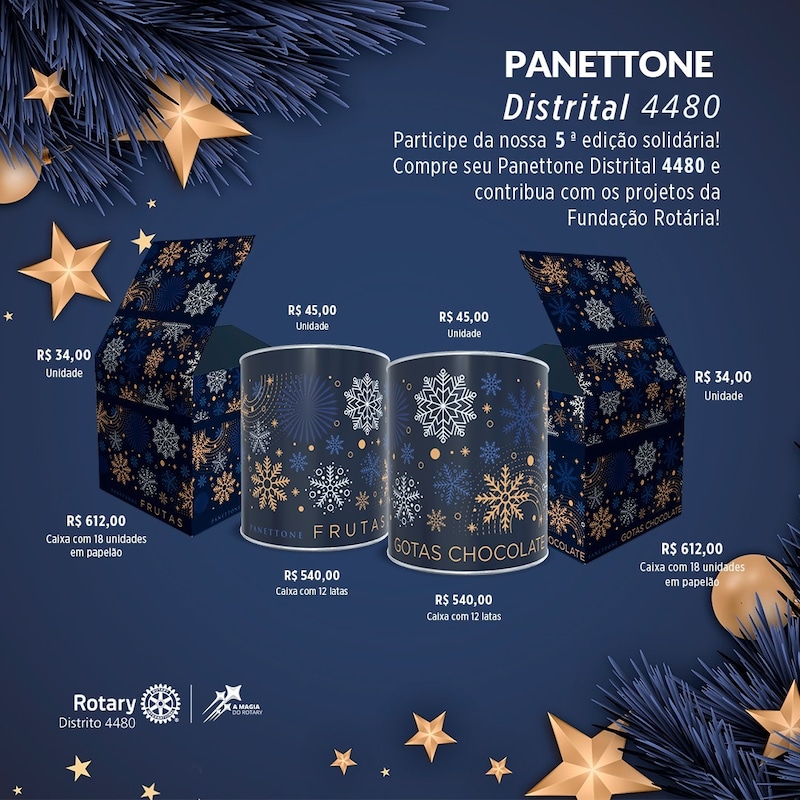 O Natal se aproxima, e com ele, os nossos tradicionais panetones!

Para este ano, firmamos acordo co...