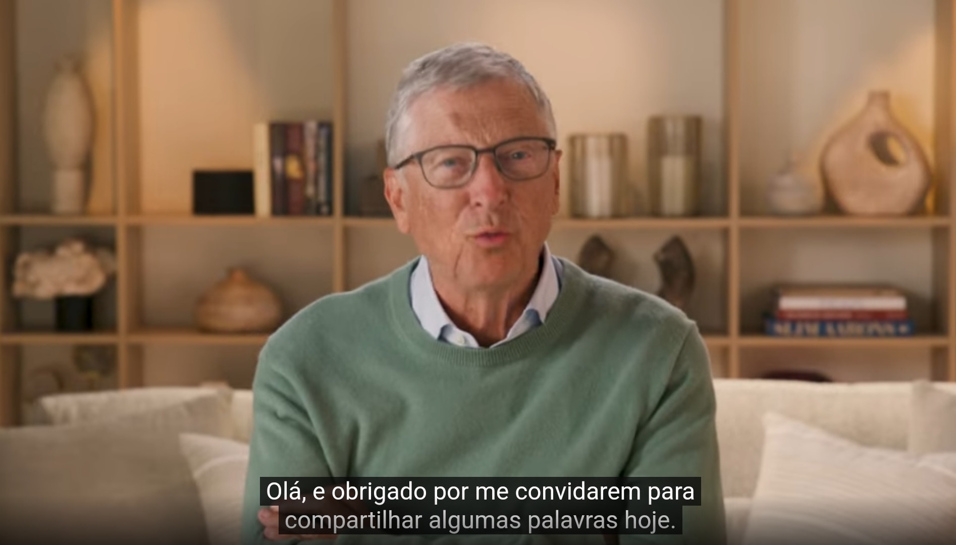 Bill Gates agradece ao Rotary pelos esforços na erradicação da poliomielite. Acompanhe o vídeo em ht...