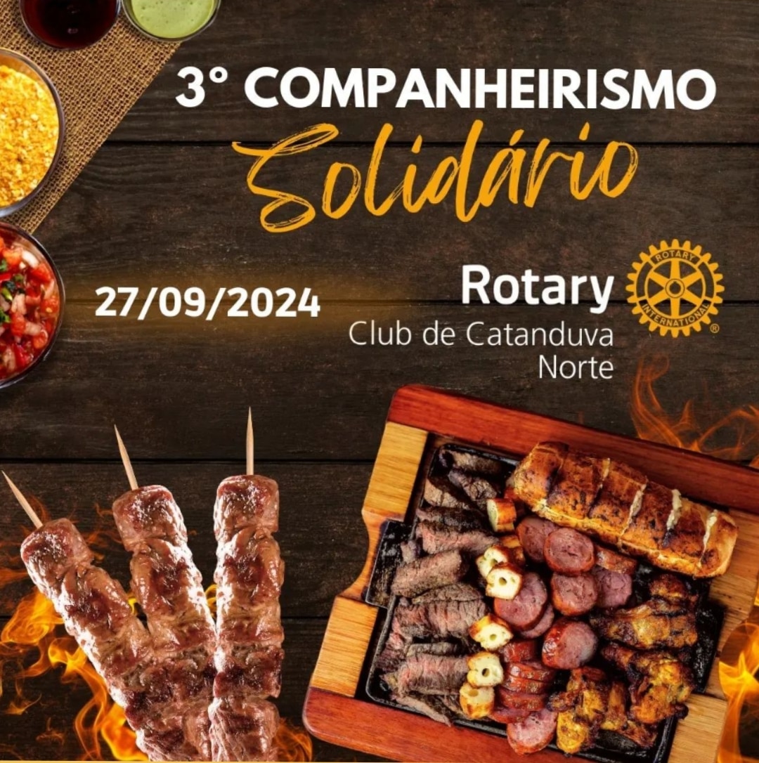 O Rotary Club de Catanduva - Norte tem o prazer de convidar você e sua família, amigos, vizinhos, e ...