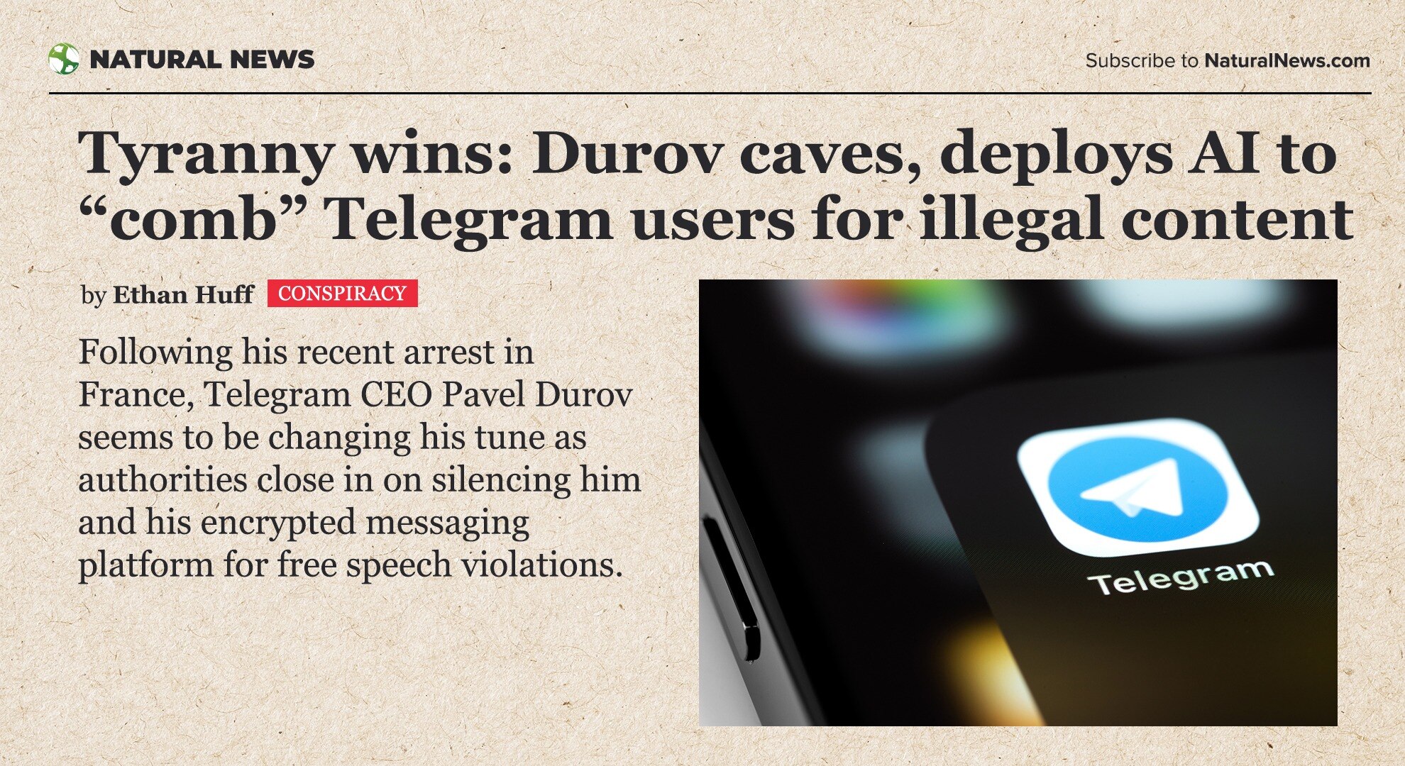Things are changing over at #Telegram #thoughtcrimes #privacywatch
