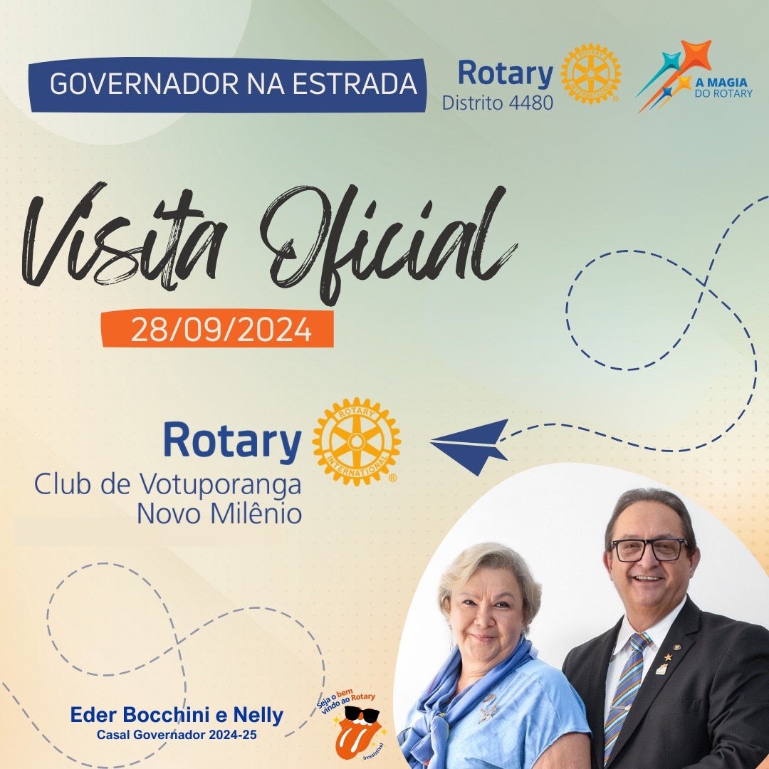 Nosso Casal Gov. Eder e Nelly Bocchini pegarão a estrada nos próximos dias para conhecer os clubes, ...