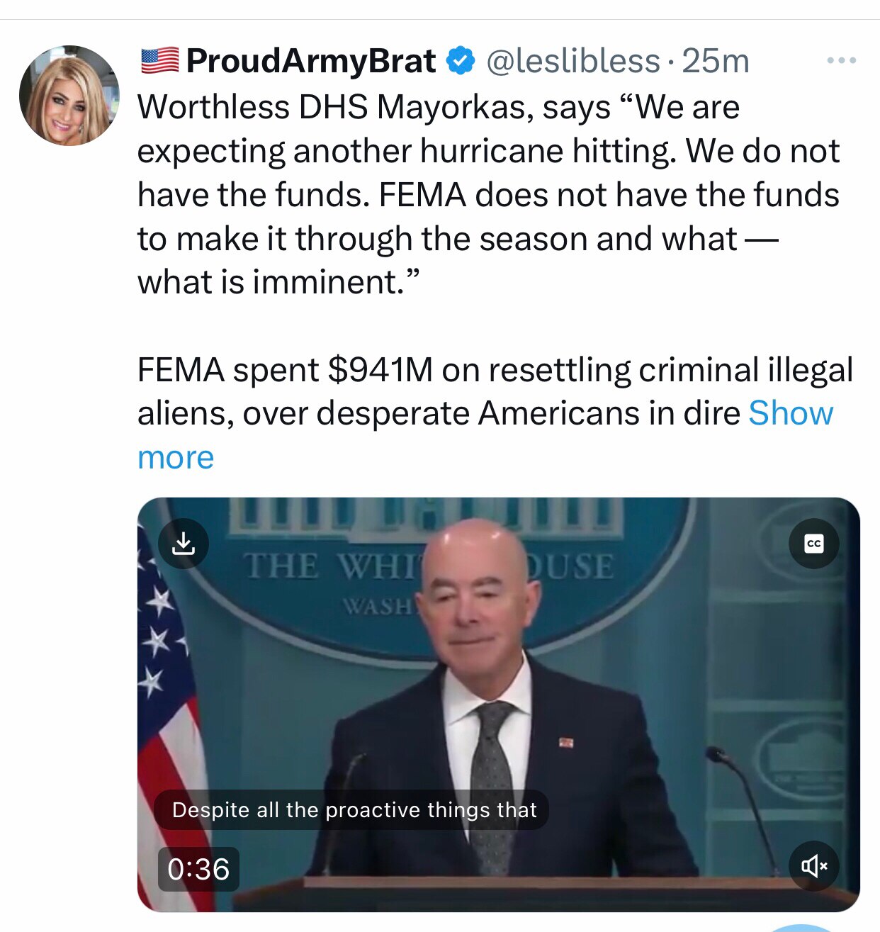 MAYORKAS TRANSPORTING ILLEGALS INTO THE COUNTRY FOR 3 1/2 Years
Is Head Of And Controls The Secret S...