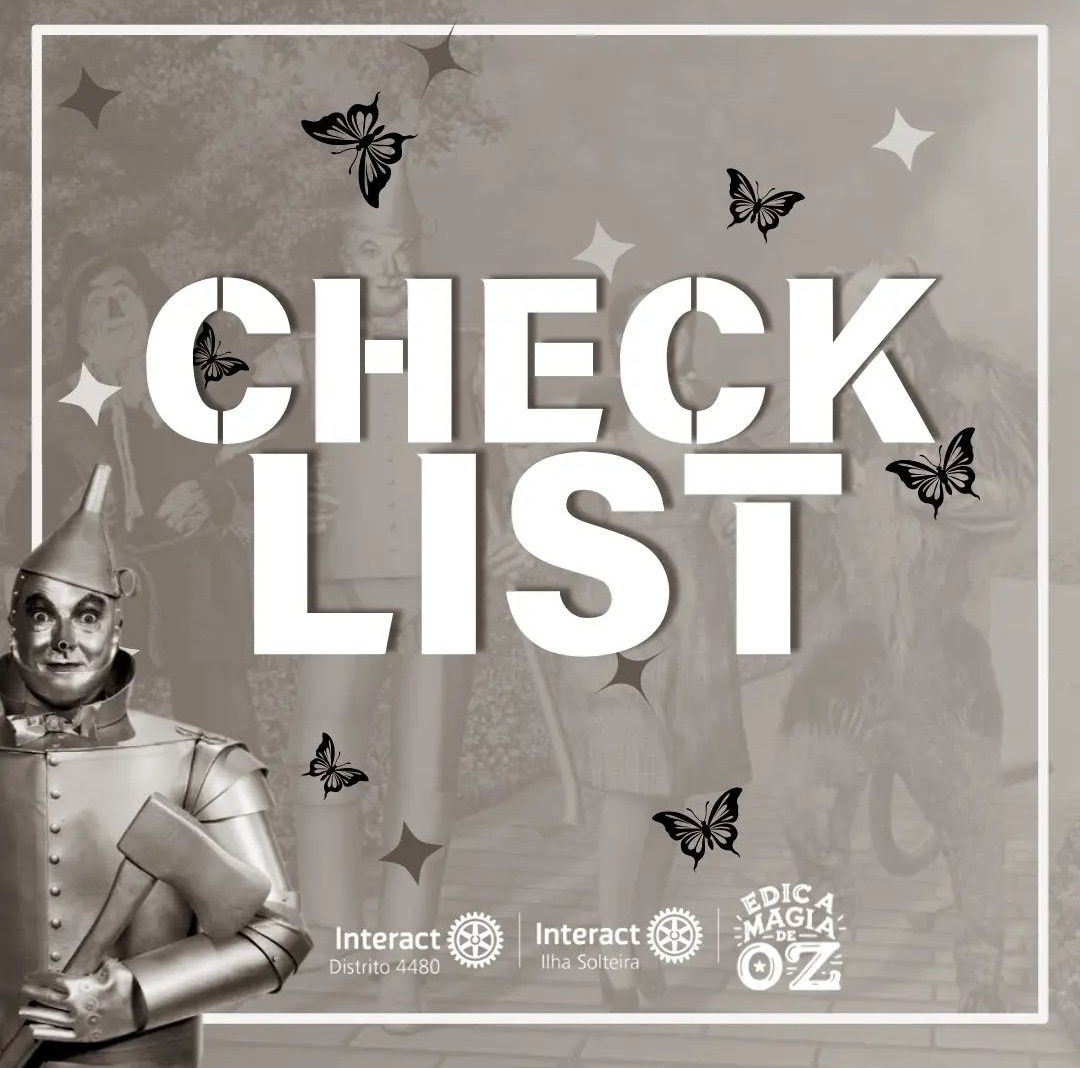 Texto de Ic.eventos4480, Interact4480 e Ineract Club de Ilha Solteira:

Para irmos até o Mundo de Oz...