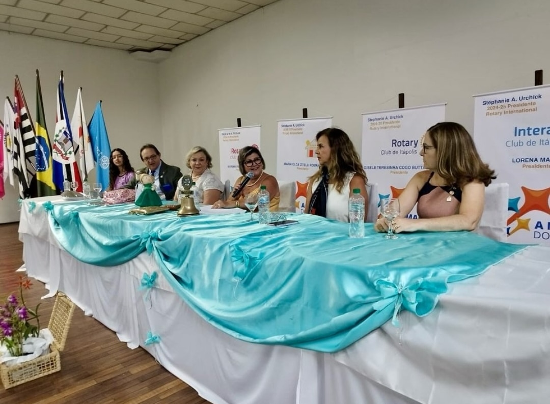 Texto do Rotary Club de Itápolis:

A Família Rotária de Itápolis teve a honra de receber o Casal Gov...