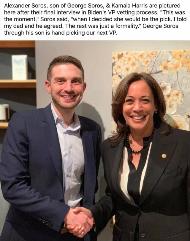 When you examine the Harris and Waltz agenda closely, you will find that throughout their careers, their policies have been socialistic and have always sol